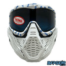 Front facing view of the Cobalt Dragon RMX custom build. This shows off the ventilation that the RMX Lower Kit offers.