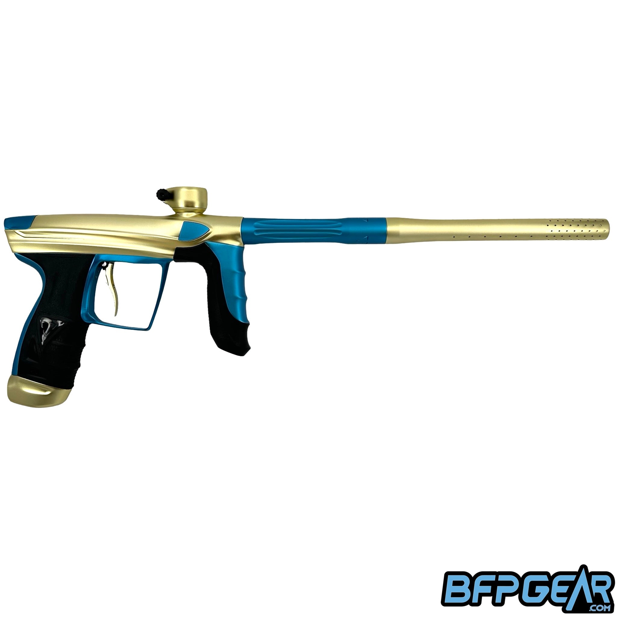 The DLX Luxe AIRE in dust gold and dust blue.