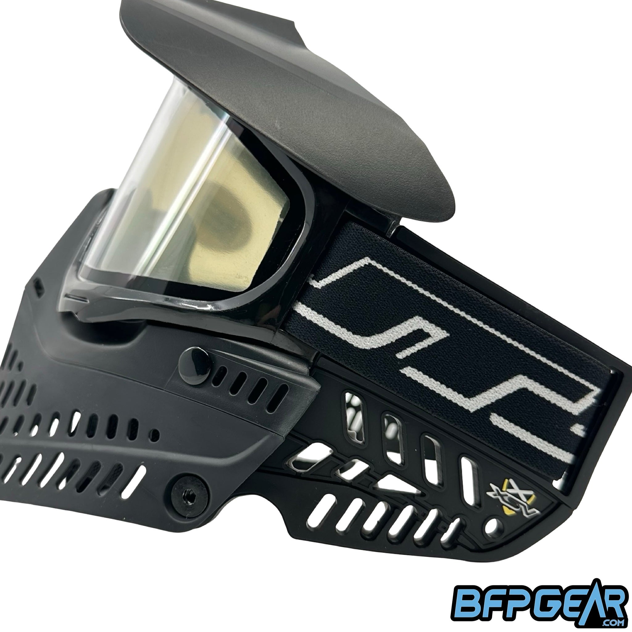 The black XSV DV8 ears installed on a proflex.