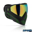 The DYE i5 goggle system in the Emerald 2.0 pattern.