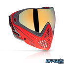 The DYE i5 goggle system in the Shadow Fire pattern.