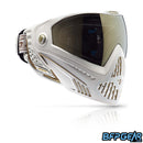 The DYE i5 goggle system in the White Gold pattern.