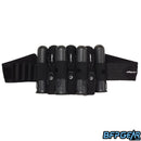 The Dye Assault harness 4+3 with all pod sleeves full. Carries 7 pods.