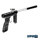 Angled view of the Dye DSR Pro. New body milling provides an aggressive look.