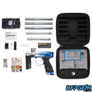 The MXR includes a hardshell case, quick start guide, warranty card, extra o-rings, dye multi-tool, magnetic tray with three color coded Allen keys, slick lube, USB flash drive, extra trigger, batteries (installed), three UL-I inserts, and a barrel sock.