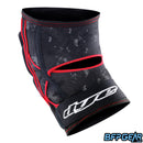 The back of the Dye performance knee pads.
