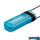 The Dye Flex Barrel cover in Dyelucent Blue