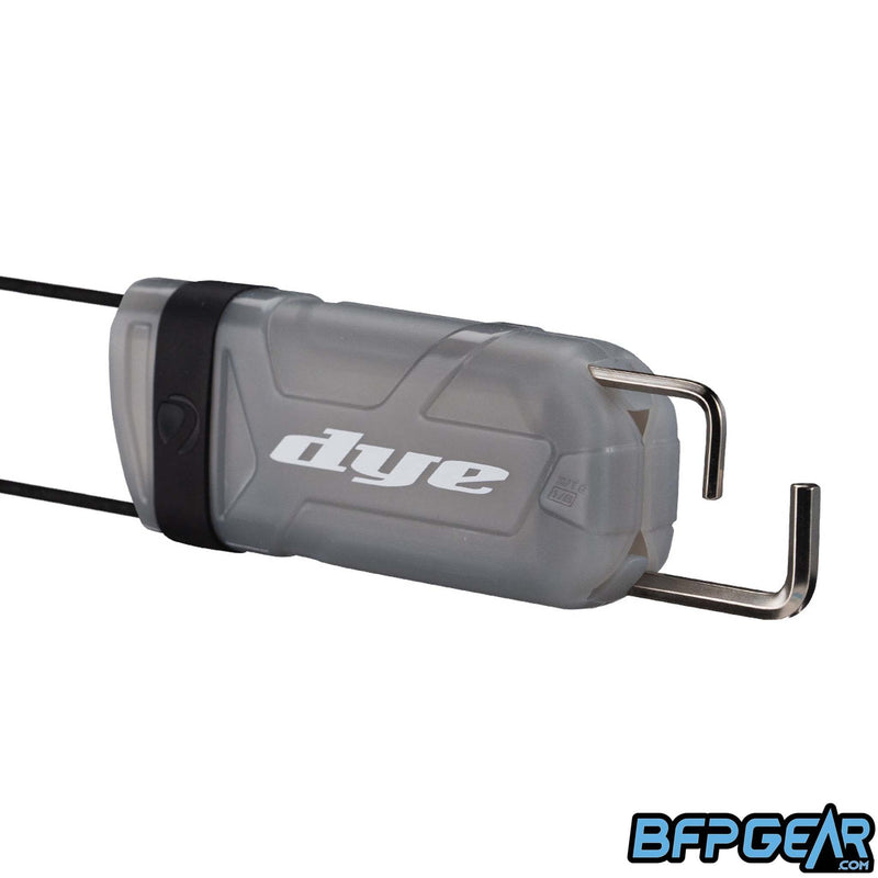 Each Flex Barrel cover comes with two hex wrenches that are kept in the barrel cover itself.