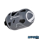 The Dye Flex Tank cover can fit on up to a 90ci tank.