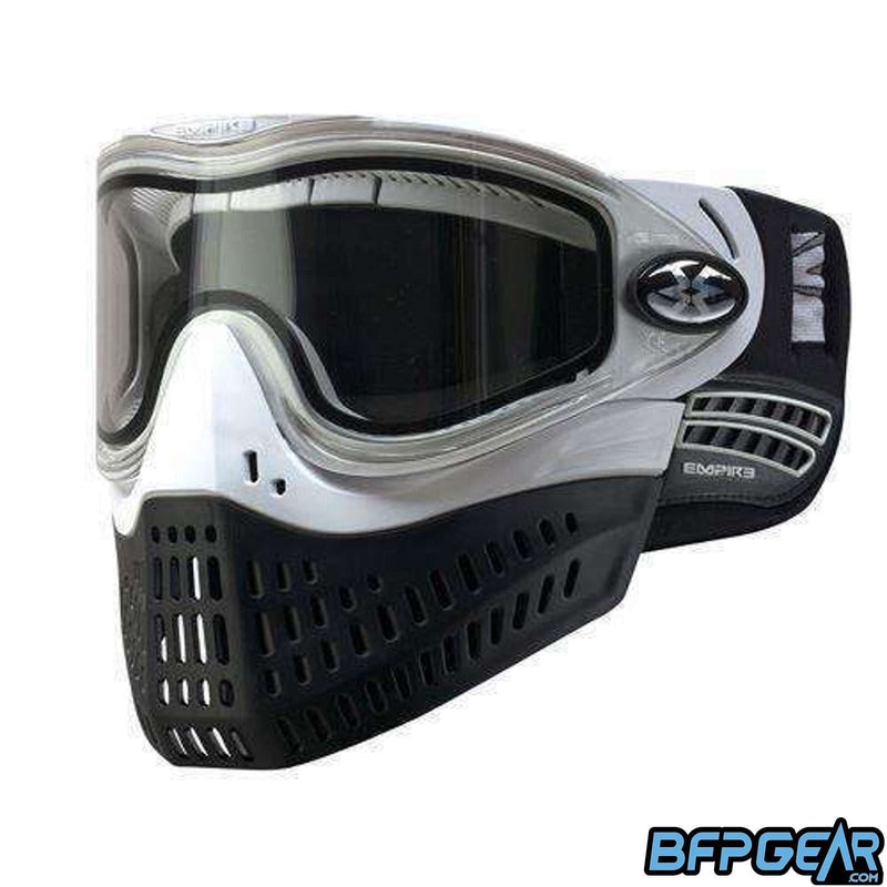 Empire e-Flex Paintball Goggle - White