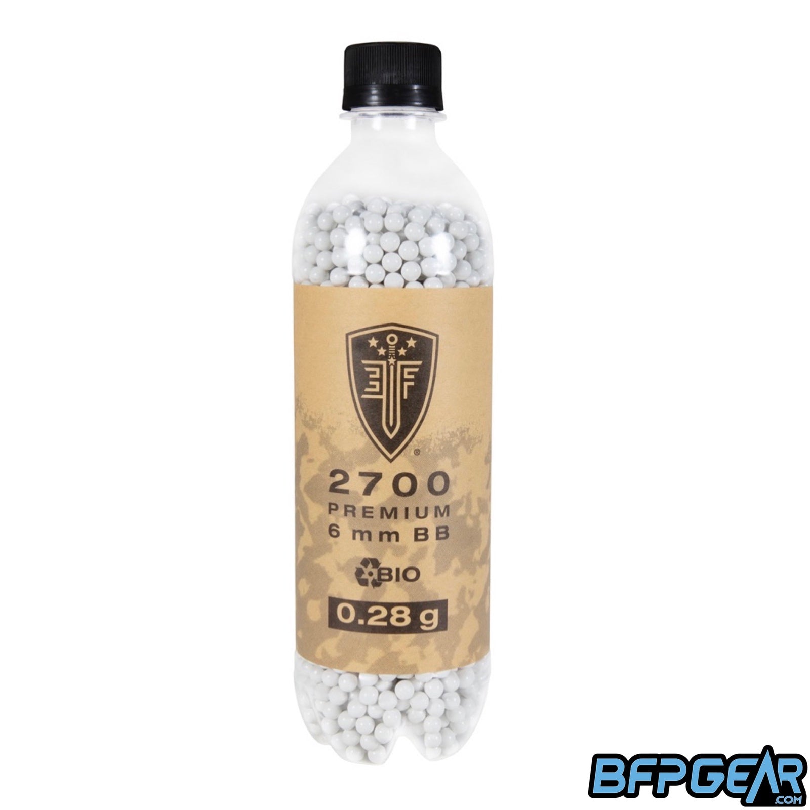 Elite Force .28g BB's, 2700 count.