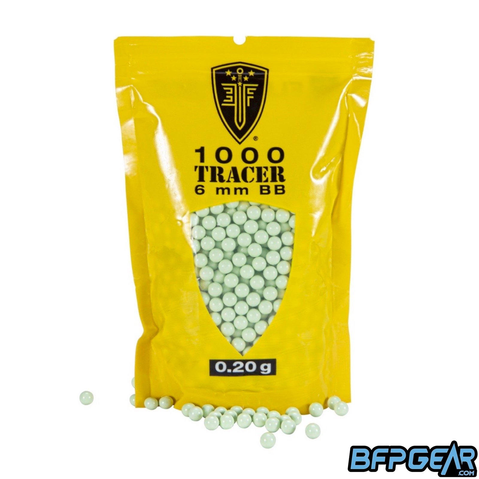 Elite Force Tracer .20g BB's, 1000 count.