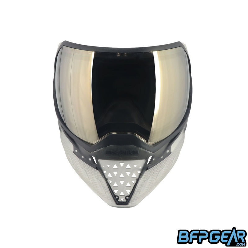 The Clear and Black EVS Goggle system.