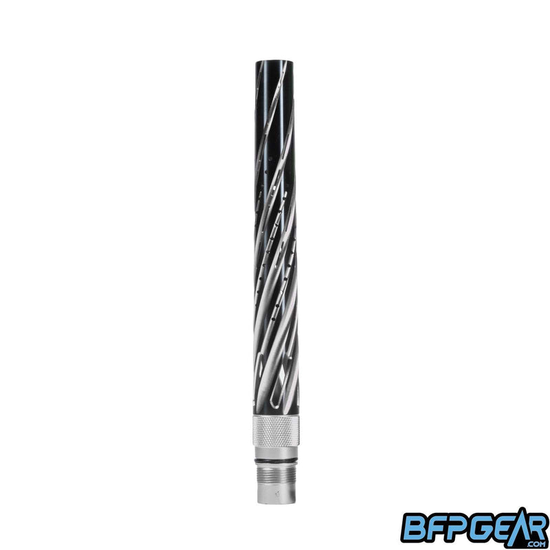 The HK Army Elite barrel tip in pewter and black with the Orbit pattern.