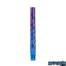 The HK Army Elite barrel tip in blue and purple with the Orbit pattern.