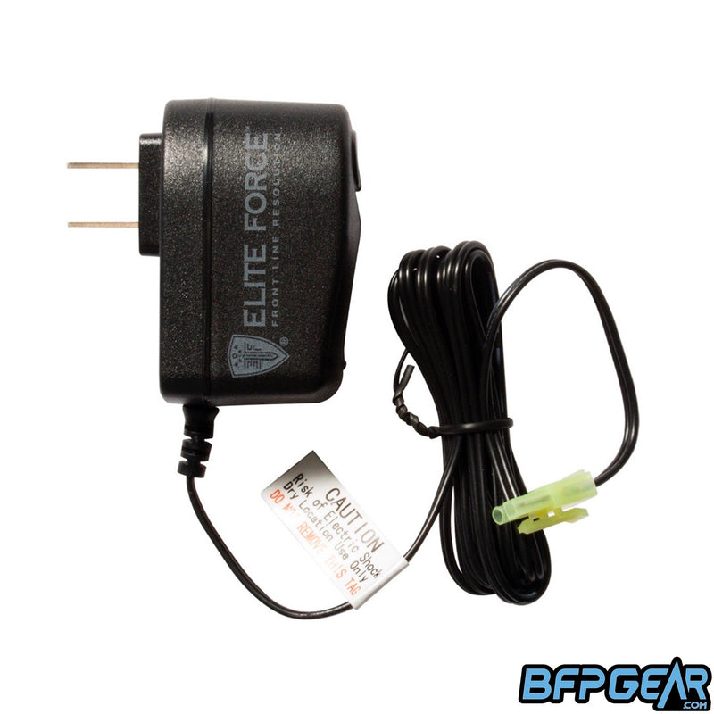 The Elite Force 9.6v smart charger for NiMH style batteries.