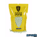 Elite Force tracer BB's in a pack of 1000. Weight is .25 grams.