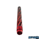 An angled shot of the orbit milling on the HK Army Elite barrel tip.