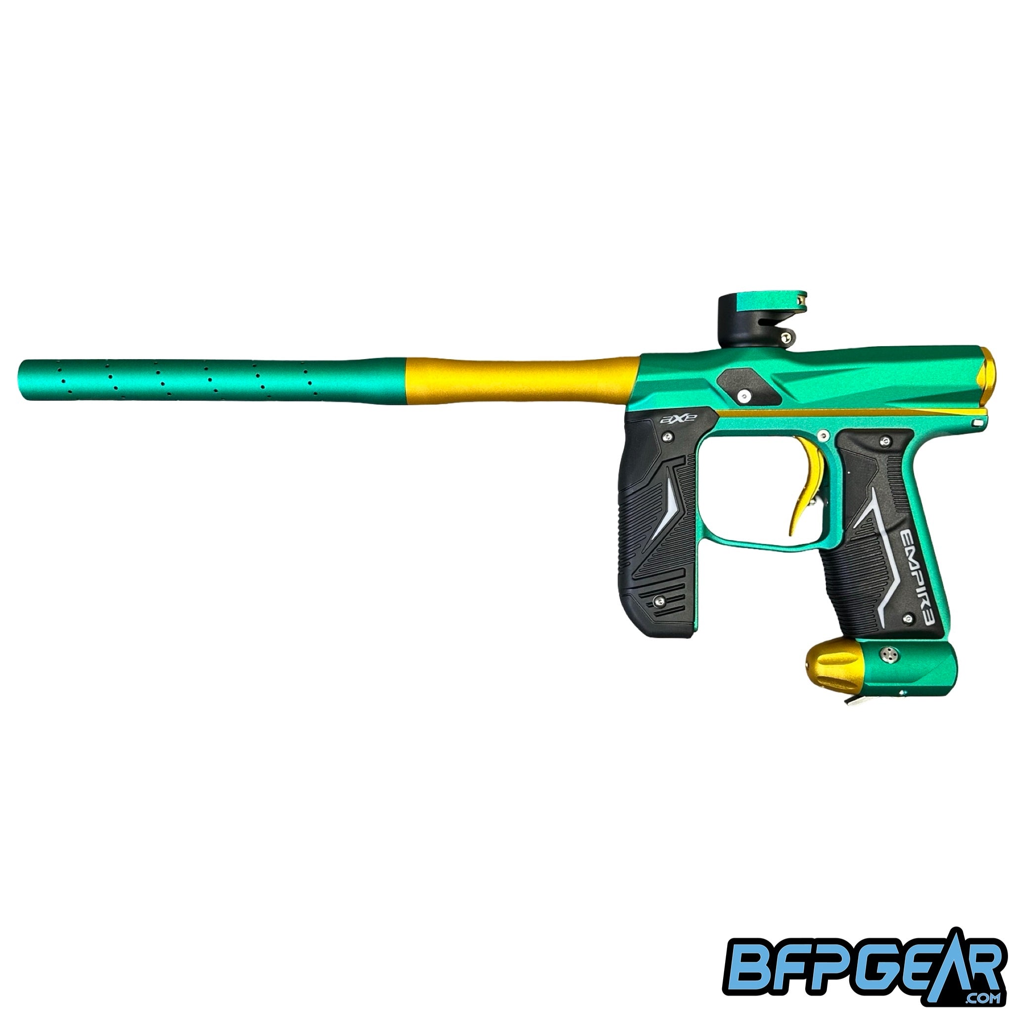 The Empire Axe 2.0 in Mint and Gold.