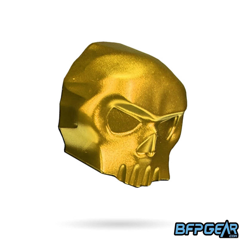 The Infamous Etha 3/3M Skull back cap in gold.