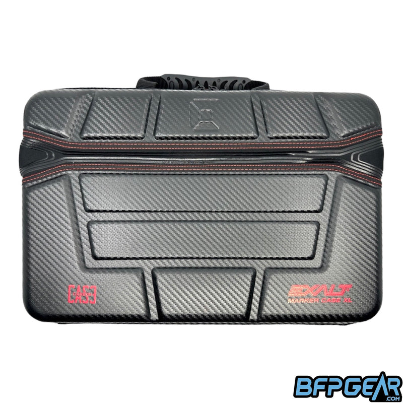 The Exalt Co-Lab series marker case XL in black and red.
