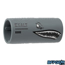 The Exalt Gun Graffiti Band in the Warhawk Grey style. Fits S63 and Shaft FL barrel backs.