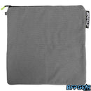 The Exalt microfiber bag in gray.