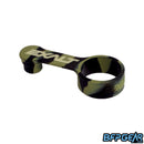 The Exalt Paintball Fill Nipple cover in the jungle camo swirl pattern.