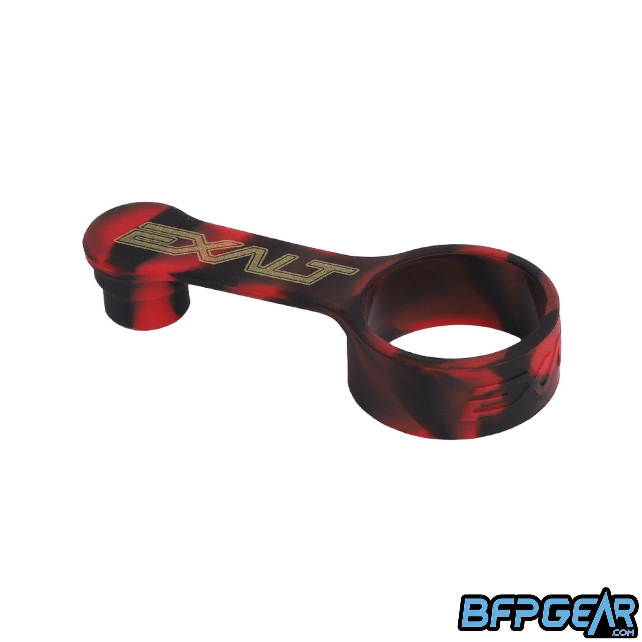The Exalt Paintball Fill Nipple cover in the regal swirl pattern.
