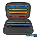 The Field One Acculock Flame barrel disassembled. This up close shot shows off the detail found on the barrel back.