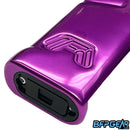 The method developments battery door sits flush in the fore grip of the Field One Force.