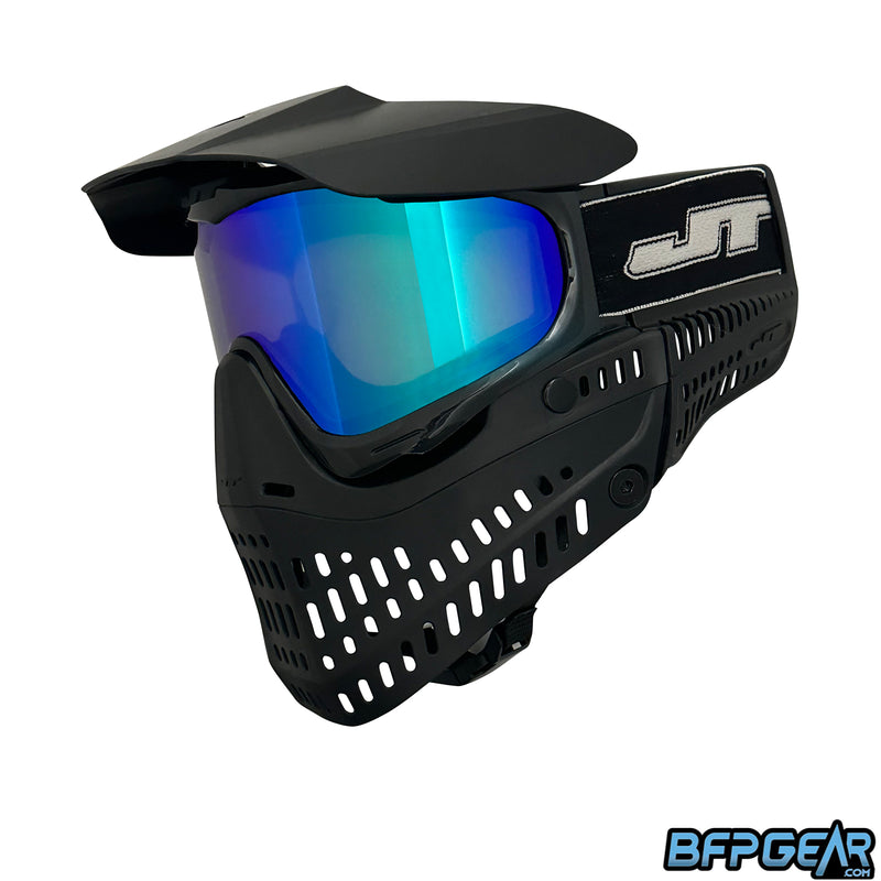 JT ProFlex Paintball Mask - Black w/ Thermal Lens Option