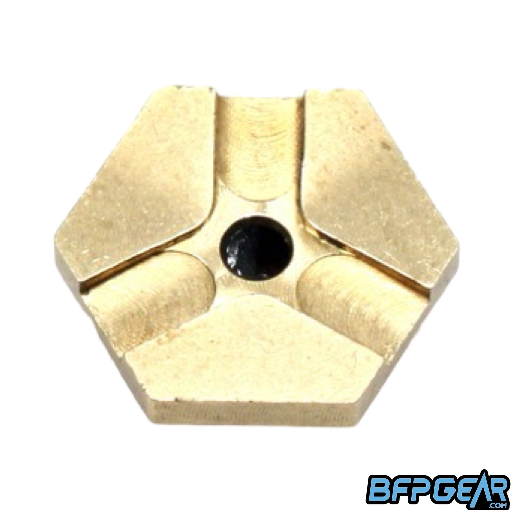 The Field One Force V2 ASA plug. This is an updated part that will work with V1 Force paintball markers as an internal upgrade.