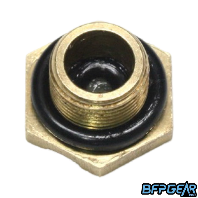 The Force V2 ASA Plug, reverse side. This shows the o-rings used to seal the ASA properly.