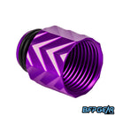 Each thread protector can screw onto an air tank regulator without issue.