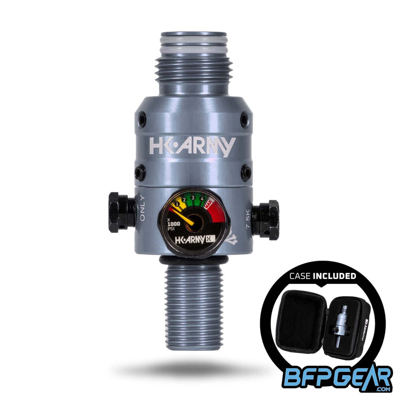 The HK Army Aerolite Pro Regulator in pewter.