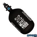 The HK Army Alpha 68ci air tank in the Shadow pattern. Color way is black and white. Comes with a pro reg in black.