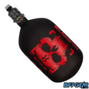 The HK Army Alpha Air 68ci tank with Turbine Pro Regulator in the Doom Scorch colorway.