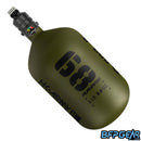 The HK Army Alpha Air 68ci tank with Turbine Pro Regulator in the Striker colorway.