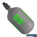 The HK Army Alpha Air 68ci tank with Turbine Pro Regulator in the Toxic colorway.