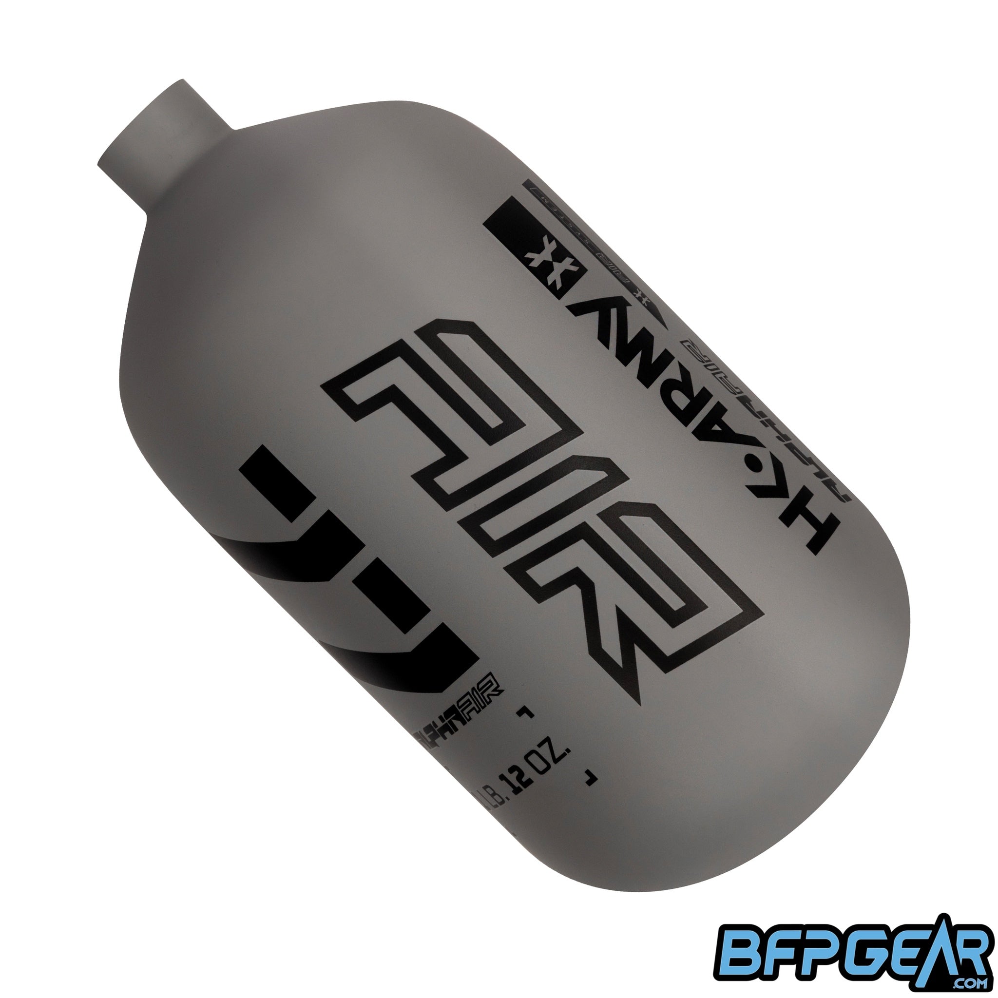 The HK Army Alpha Air 77ci bottle in the Graphite color way.