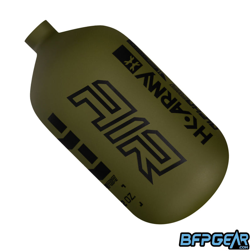 The HK Army Alpha Air 77ci bottle in the Striker color way.