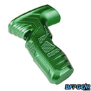 Another angled view of the HK Army CS2/CS3 aluminum grip in green