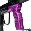 The HK Army Aluminum CS2/CS3 grip in purple, installed on a CS3.