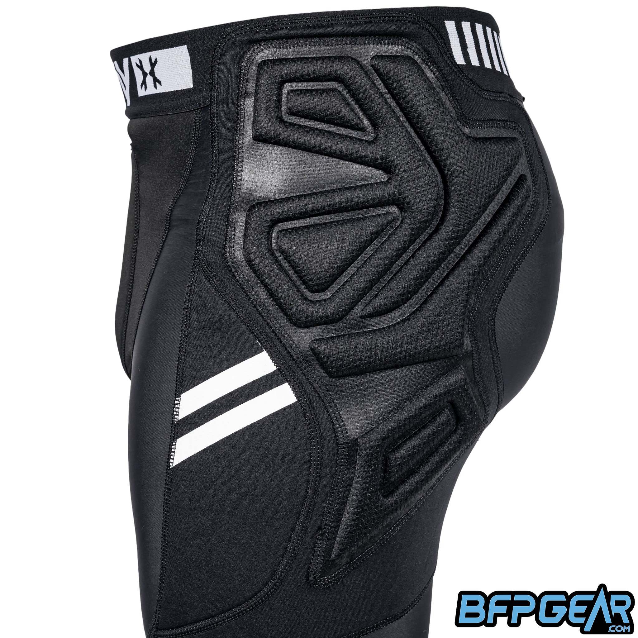CTX Armored Compression Pants showing reinforced knee and hip padding with compression fit design.