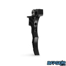 The HK Army Etha2/Etha3 trigger in black, grim style. This trigger is shaped like a traditional double trigger found on older style markers.