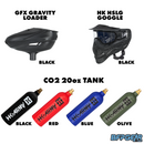 HK Army SABR Paintball Gun Beginner Combo