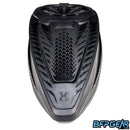 The top of the HK Army TFX 3 loader. Stylish design pops with a combination of colors.