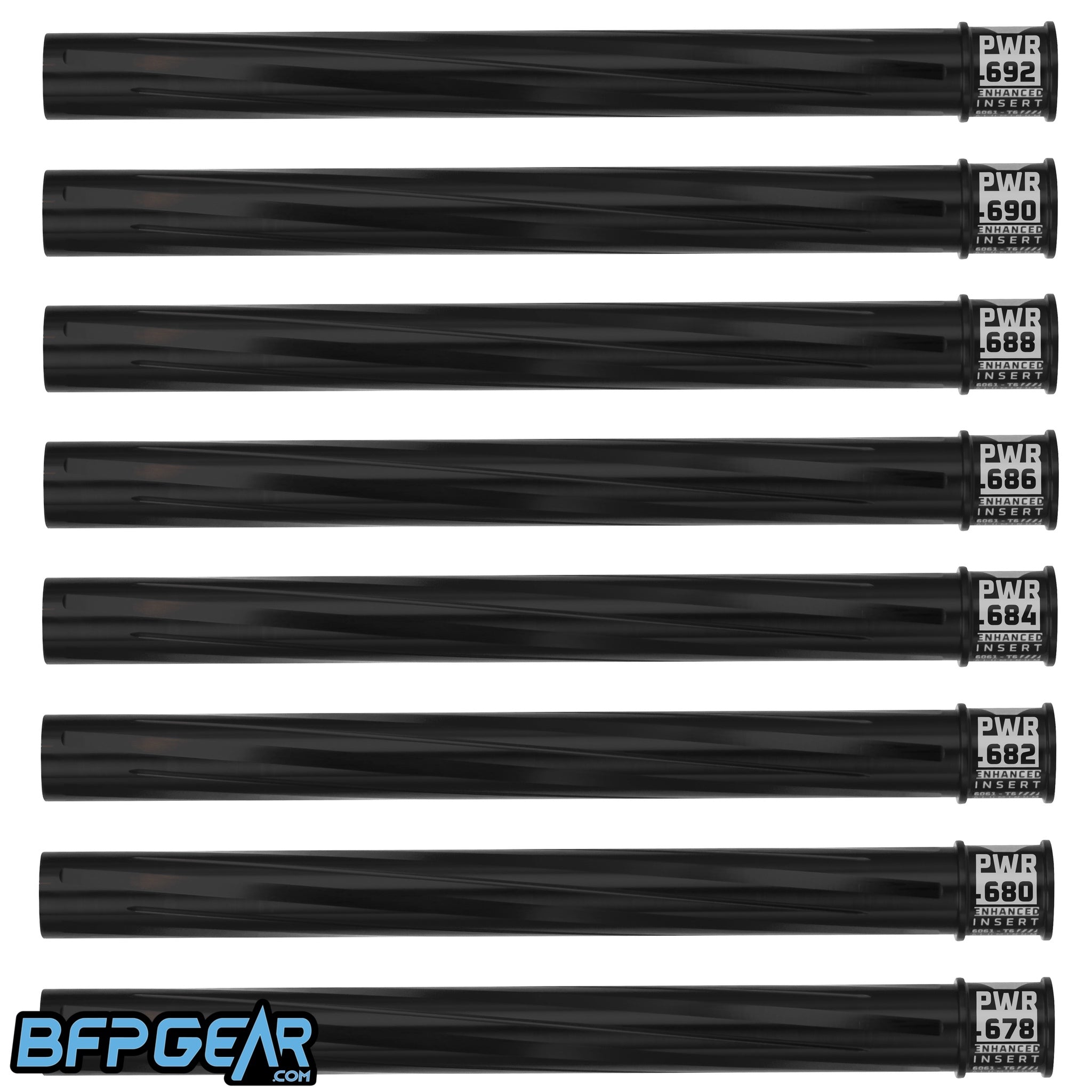 The HK Army Vector PWR Inserts in black.