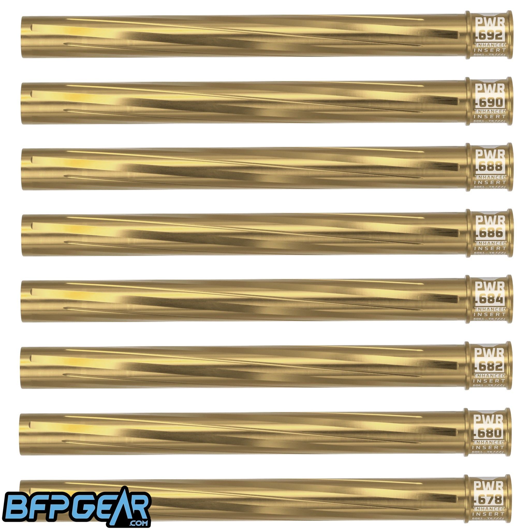 The HK Army Vector PWR Inserts in gold.